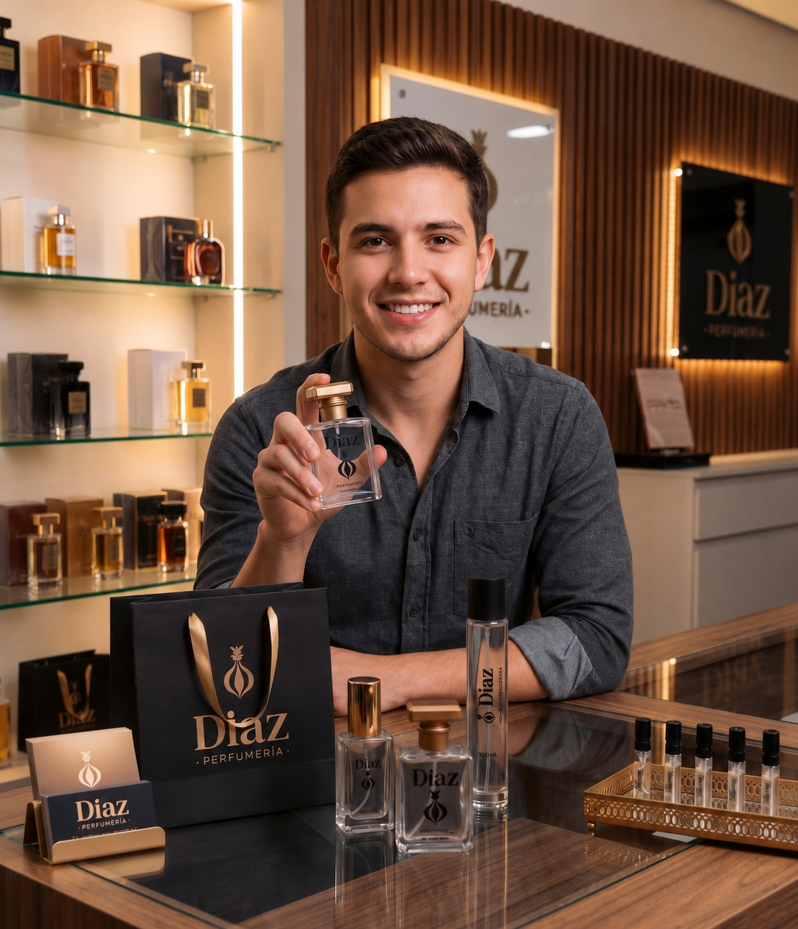 Hombres Díaz Perfumería